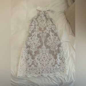 Stone Cold Fox White Lace Dress